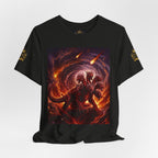 The Scarlet Beast T‑Shirt — Fiery Dragon Graphic Tee