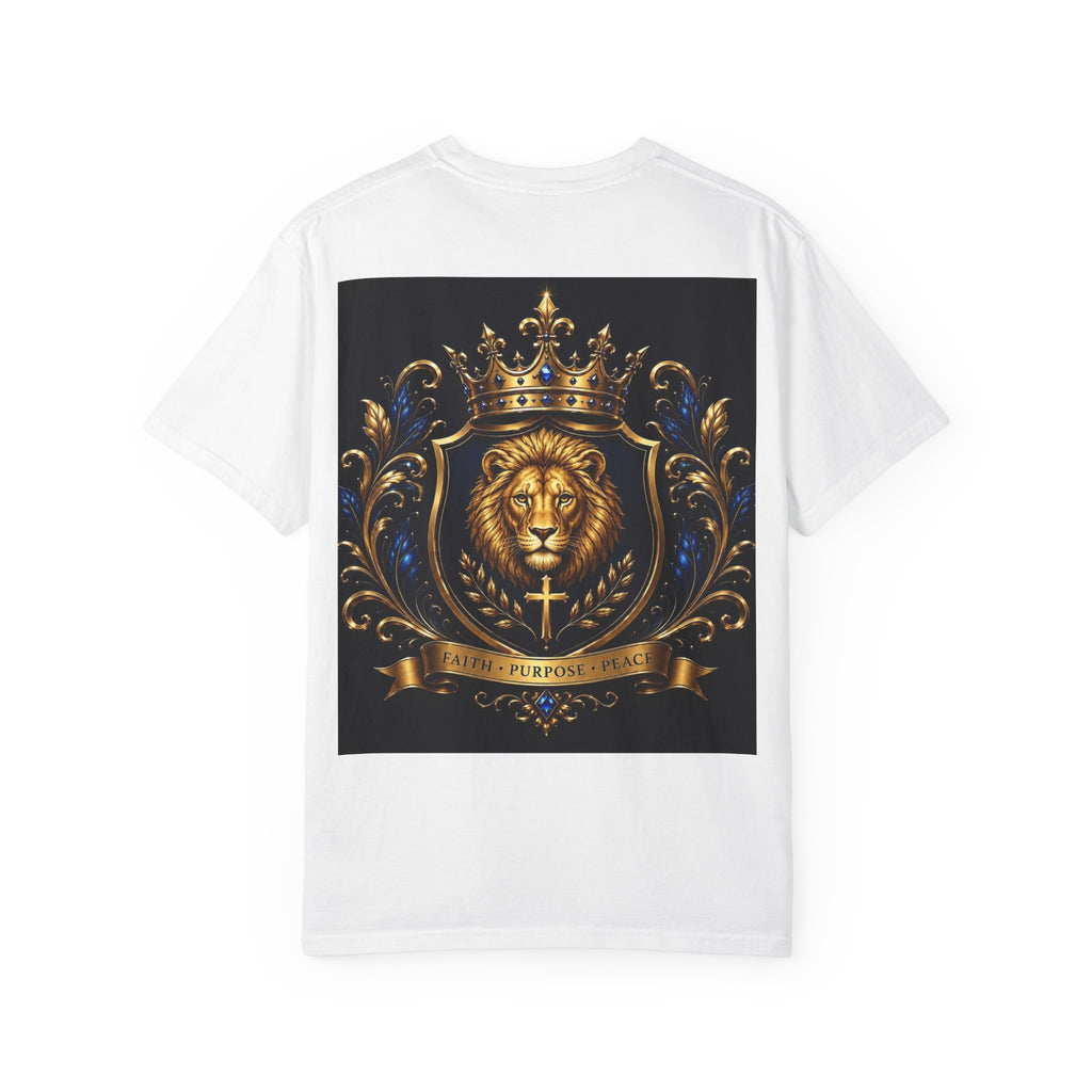 Lion Crest T-Shirt — Golden Crown 2226 Design