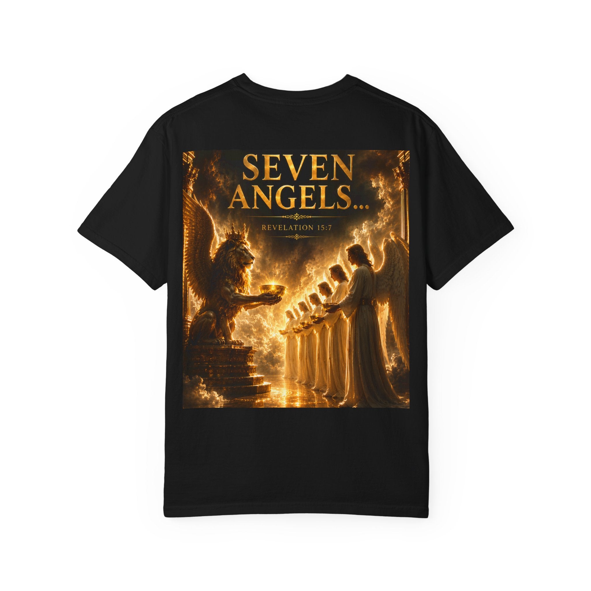 Seven Angels T‑Shirt — 'The Seven Angels' Religious Graphic Tee