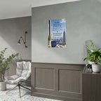 Motivational City View Poster – “You Don’t Need to Have It All Figured Out” Inspirational Wall Art