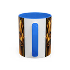 You Are Not Alone Christian Mug — Communion Cross & Bread Chalice Coffee Cup