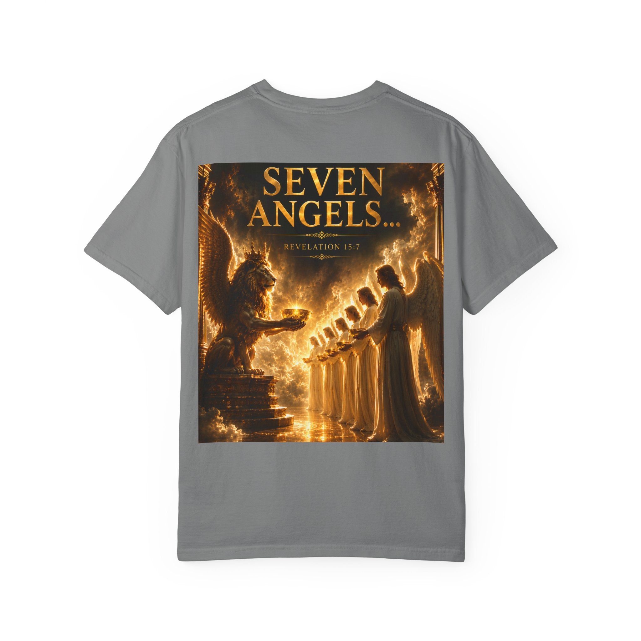 Seven Angels T‑Shirt — 'The Seven Angels' Religious Graphic Tee