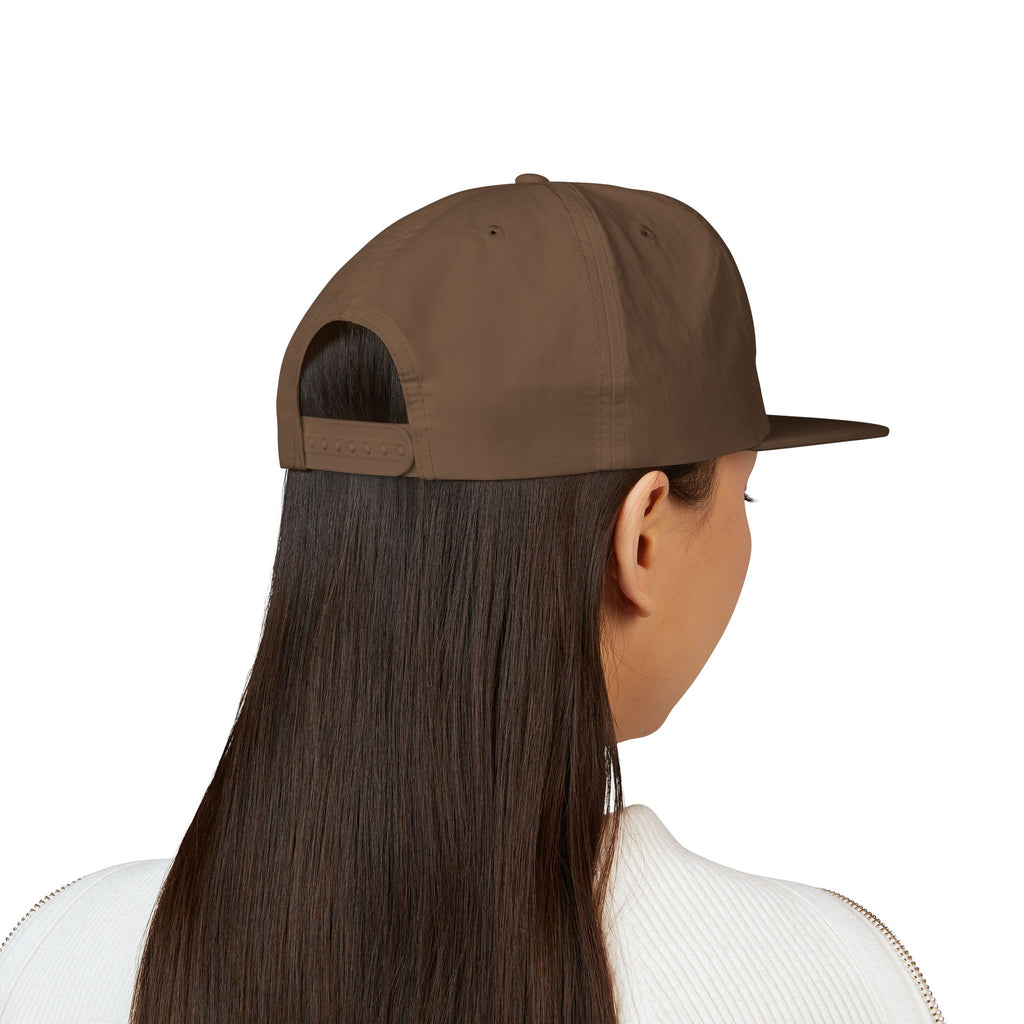 Surf Cap - Minimal Gold Wave Embroidered Patch Hat