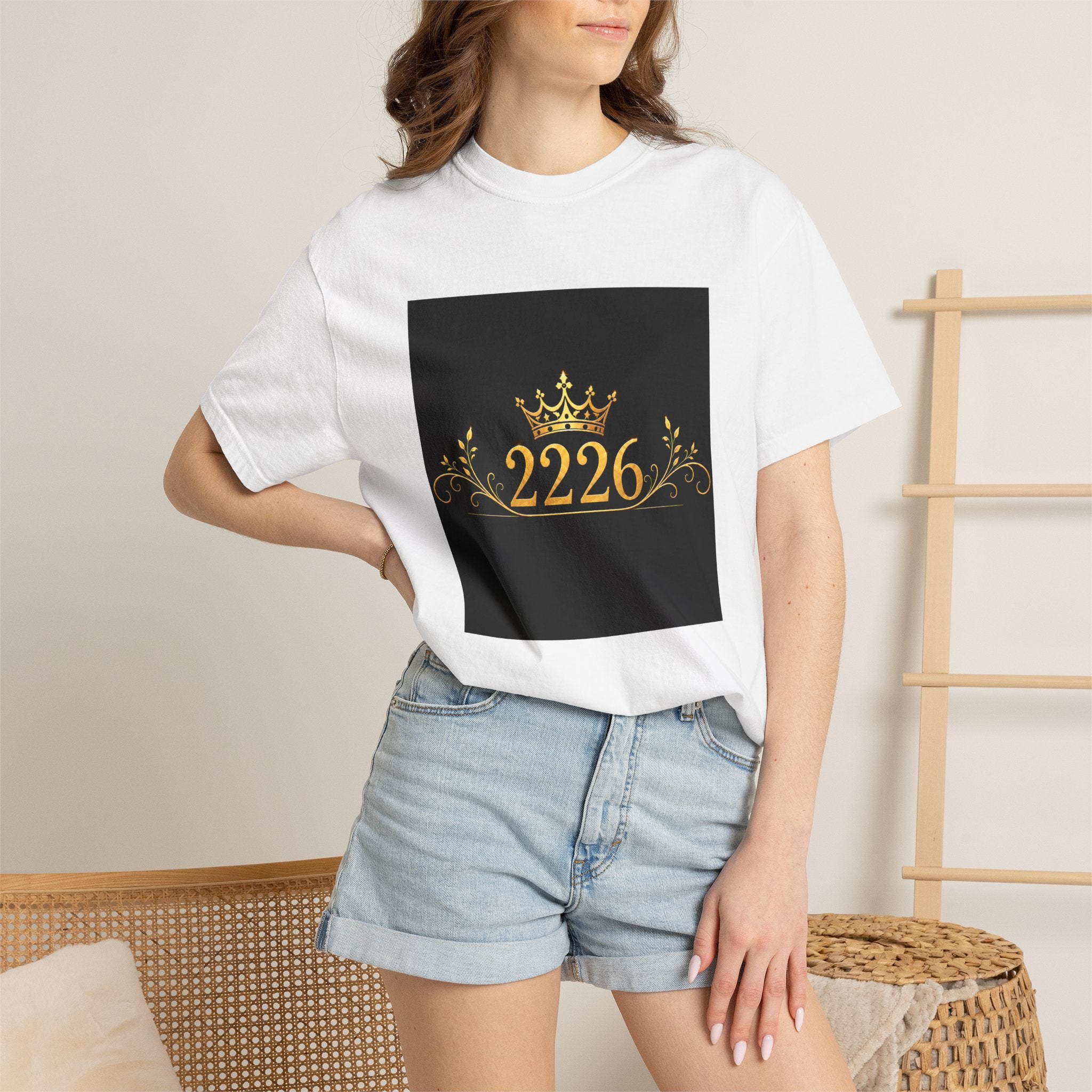 2226 Crown Graphic T-Shirt — Regal Number Tee