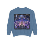 Libra Zodiac Sweatshirt — Scales Astrology Graphic Crewneck