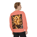 Revelation Chapter 1 Sweatshirt — Golden Christ Return Religious Crewneck