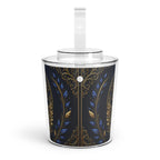 Regal Gold Crown Ice Bucket with Tongs — Elegant Barware for Parties & Gifts