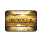 Desk Mat — "The Glory of God Revealed" Inspirational Christian Office Desk Mat
