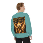 Revelation Chapter 16 Sweatshirt — "Judgment Begins" Apocalyptic Graphic