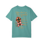 Christian Cross Floral T-Shirt — “You Don’t See This Everyday” Inspirational Tee