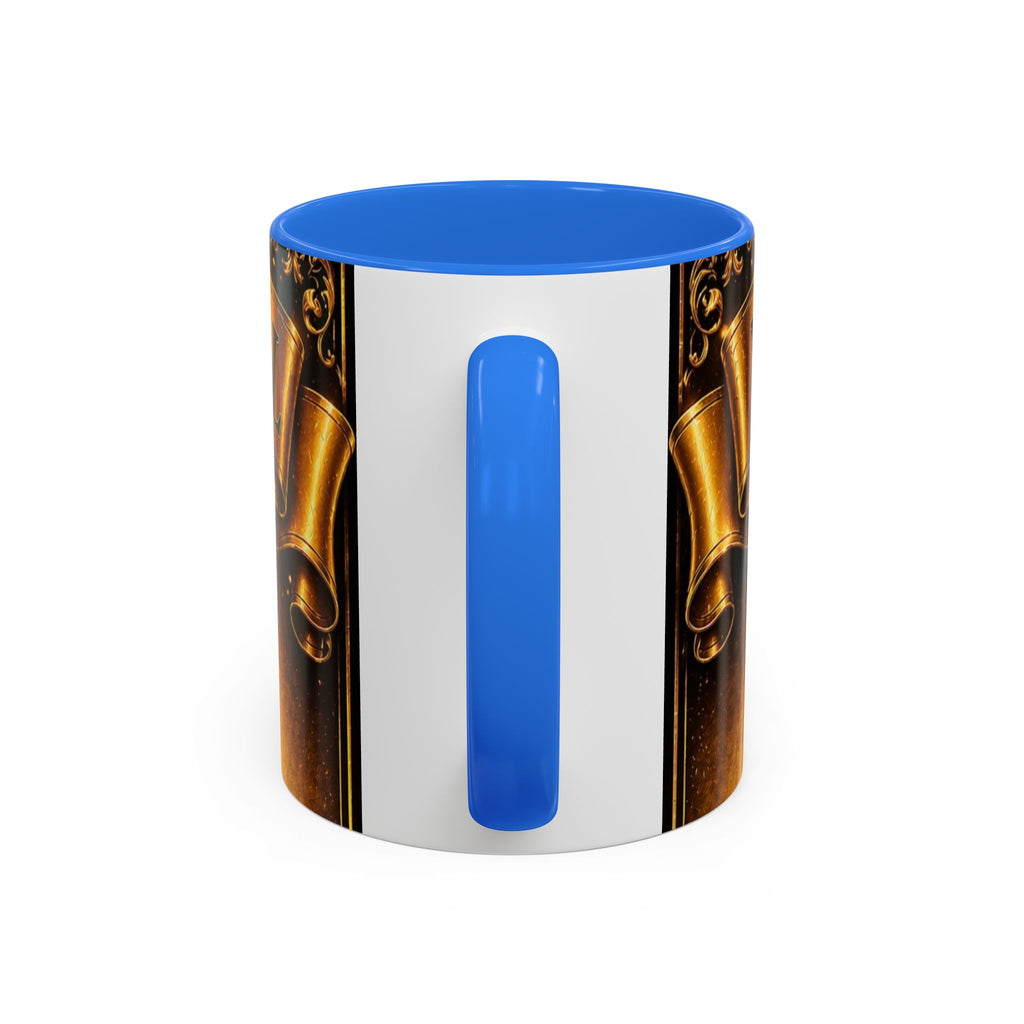 Peace Be Still Christian Coffee Mug — Communion Bread & Chalice Design