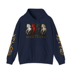Revelation 6: The Four Horsemen Hoodie — Biblical Apocalyptic Graphic Sweatshirt