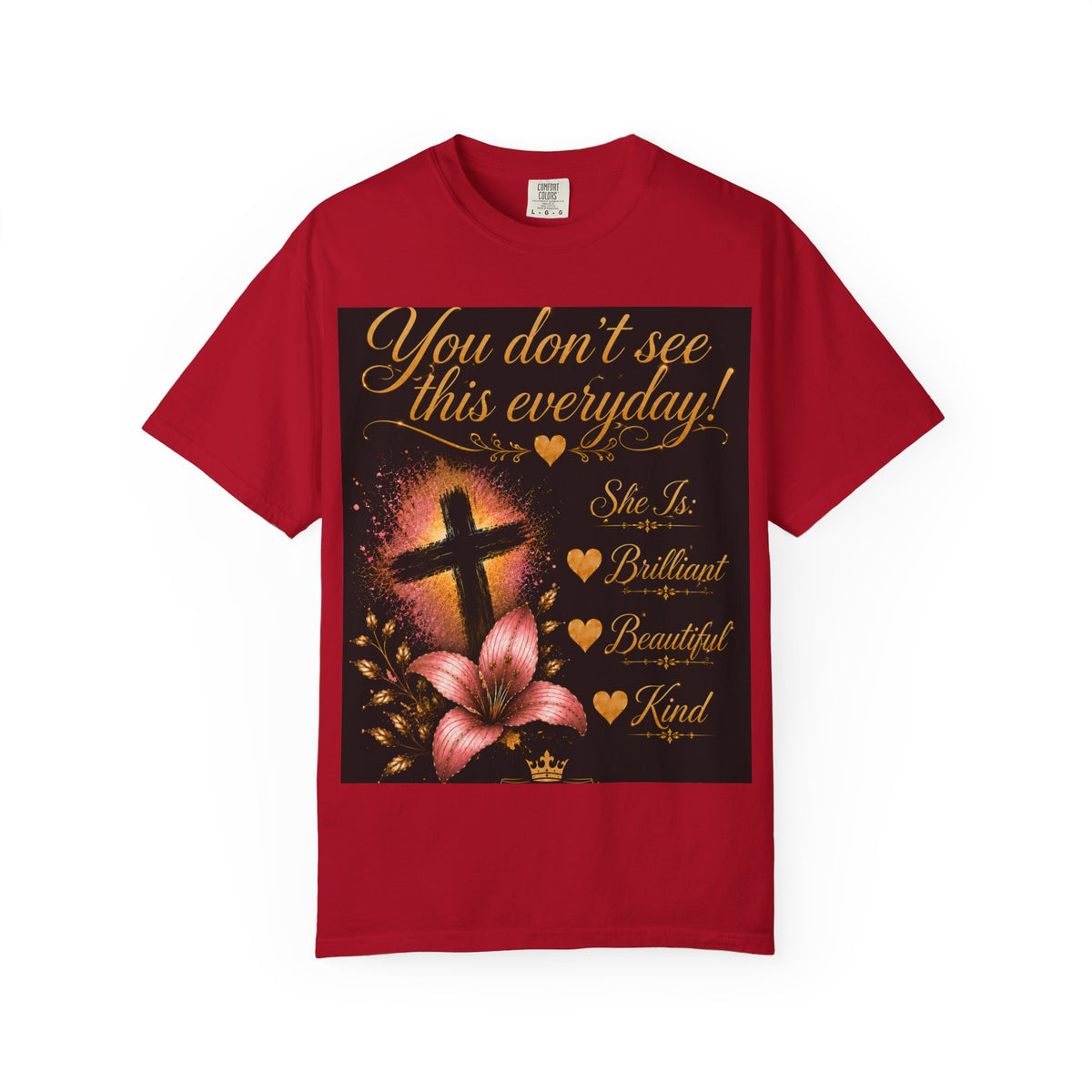 Christian Inspirational T-Shirt — "Not By Sight" / "You Don’t See This Everyday" Design