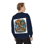 Aquarius Zodiac Sweatshirt — Water Bearer Astrology Graphic Crewneck