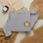 Lion & Cross Crewneck Sweatshirt — 2226 Psalm Christian Faith Pullover