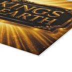 Glass Cutting Board — "The Kings of the Earth" Decorative Tempered Glass Chopping Board