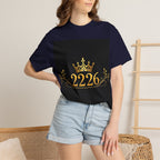 Lion Crest T-Shirt — Golden Crown 2226 Design