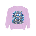 Pisces Zodiac Sweatshirt – Artistic Koi Fish Horoscope Pullover