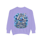 Pisces Zodiac Sweatshirt – Artistic Koi Fish Horoscope Pullover