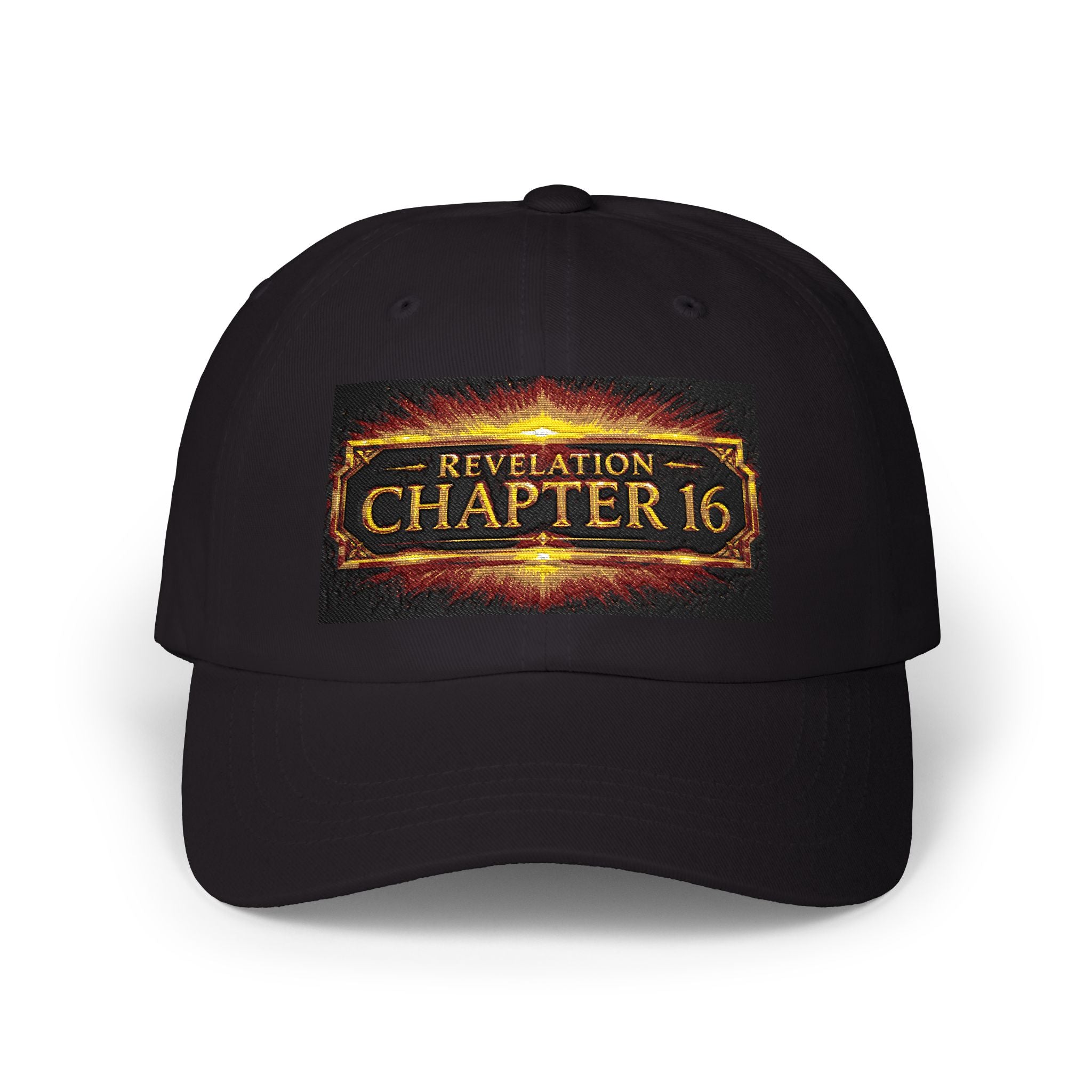 Revelation Chapter 16 Embroidered Dad Cap