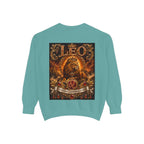 Leo Zodiac Lion Sweatshirt — Regal Astrology Graphic Crewneck