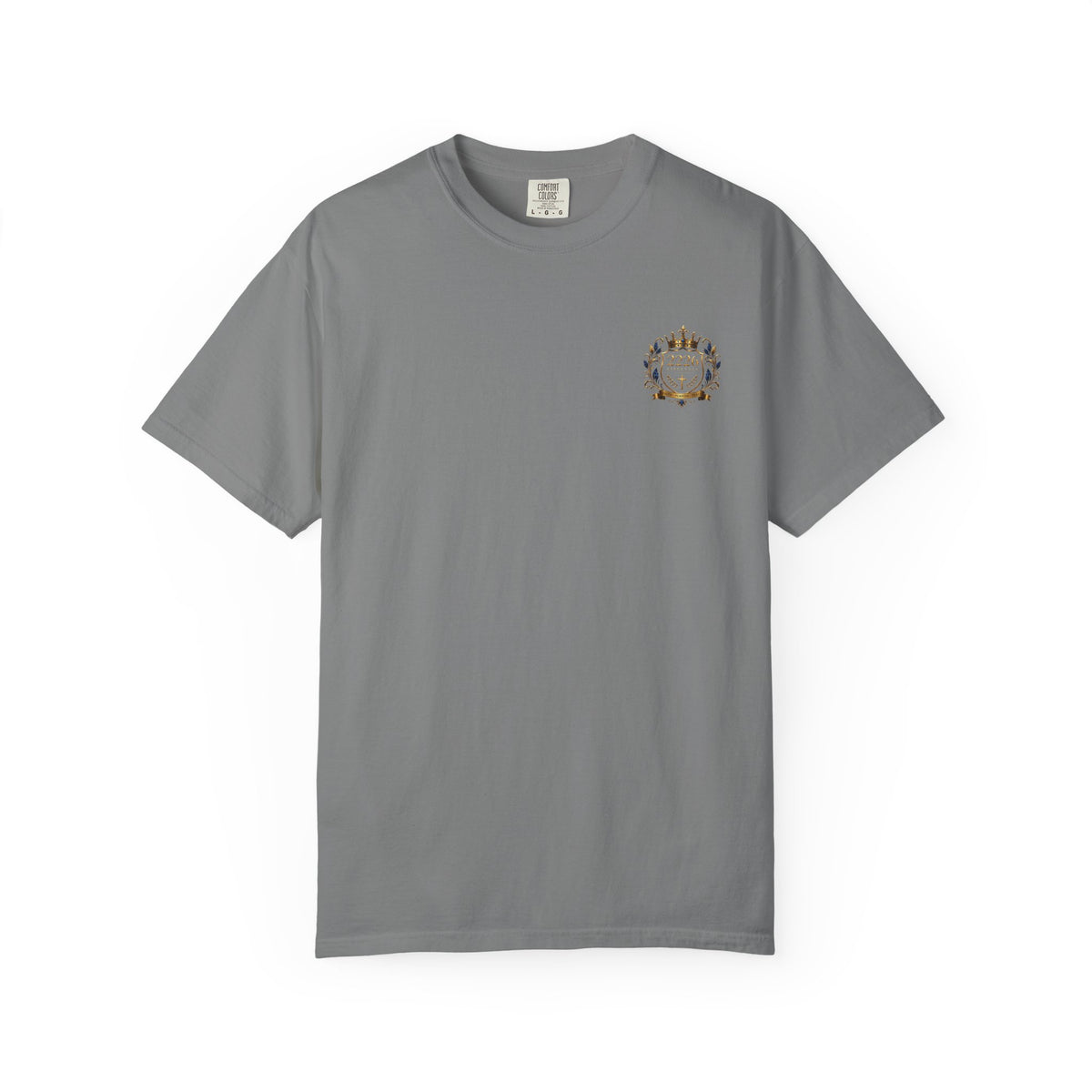 2226 Lifestyle Crest T-Shirt — Royal Crown Faith Emblem