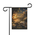 Garden Flag - "The Joy of the Lord is My Strength" Inspirational Outdoor Banner