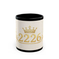 Gold Crown 2226 Black Coffee Mug – Elegant Anniversary or Birthday Gift