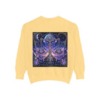 Libra Zodiac Sweatshirt — Scales Astrology Graphic Crewneck
