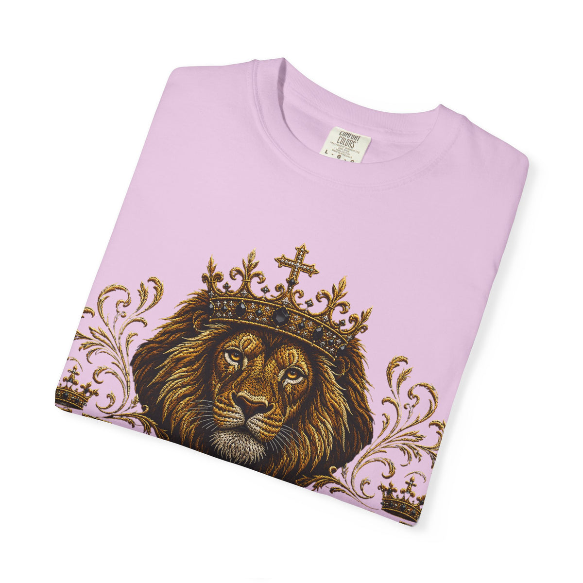 Kingdom Living T-Shirt — Regal Lion Christian Faith Tee