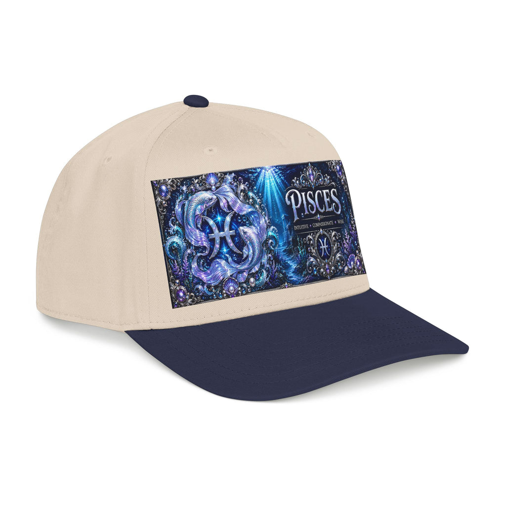 Pisces Zodiac Baseball Cap — Astrological Sign Trucker Hat