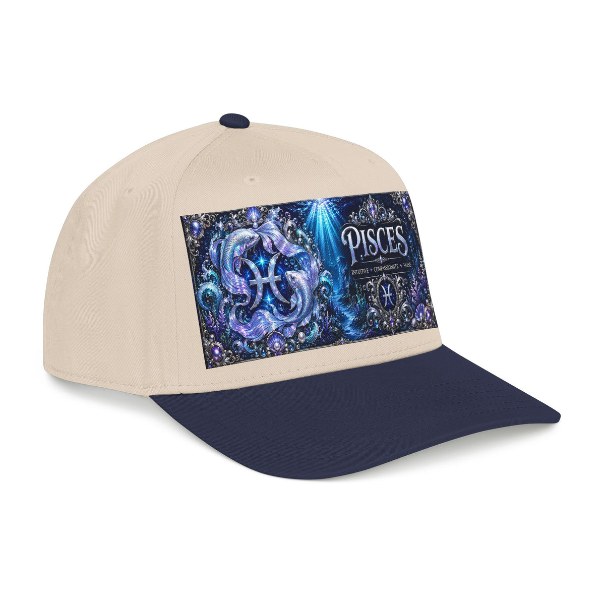 Pisces Zodiac Baseball Cap — Astrological Sign Trucker Hat