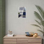 Motivational Poster — "You Are Stronger Than This Moment" Inspirational Office Wall Art
