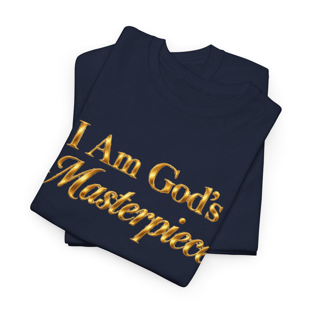 I Am God's Masterpiece Tee — Psalm 139:14 Christian Faith T-Shirt