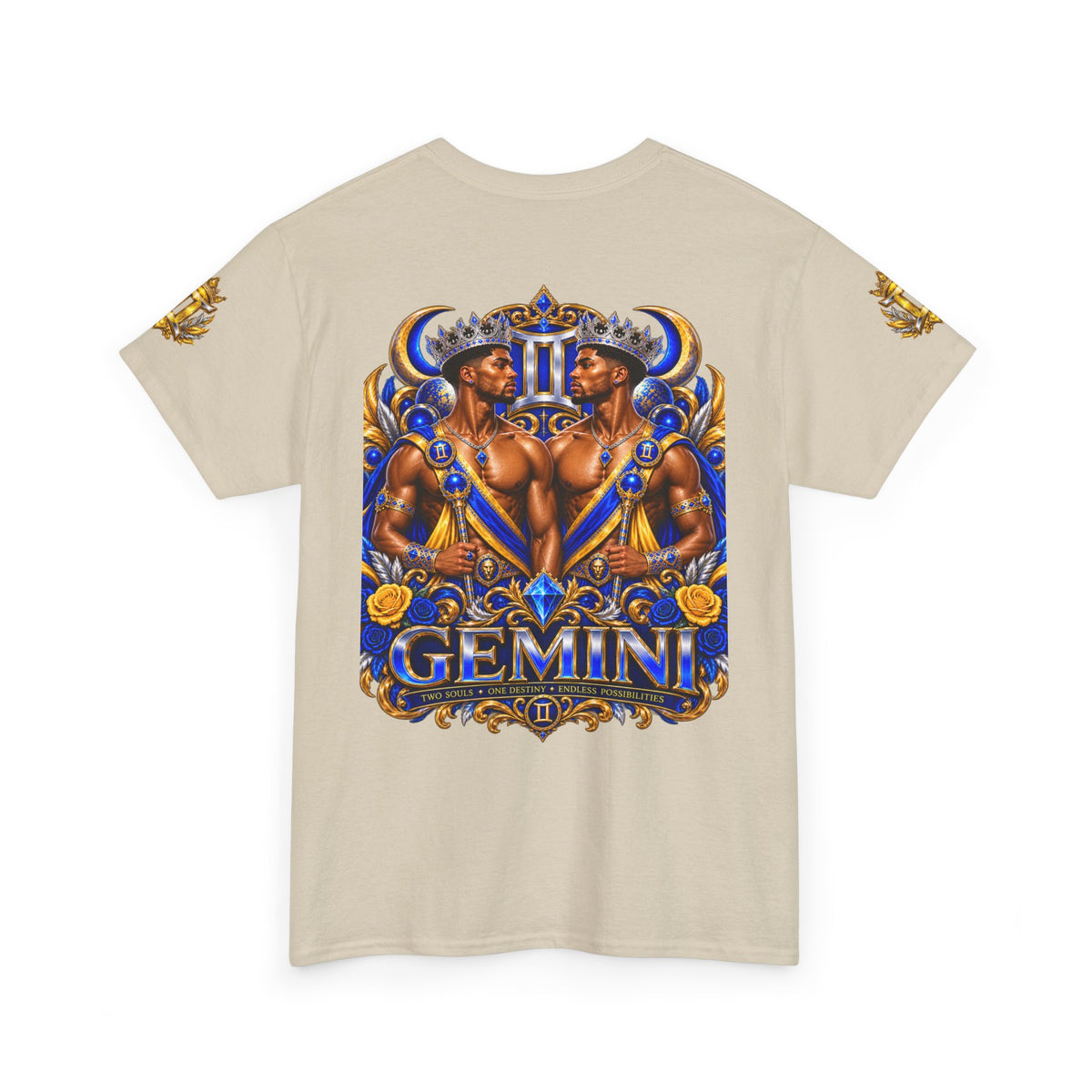 Gemini Zodiac T-Shirt — Bold Twin Astrology Tee