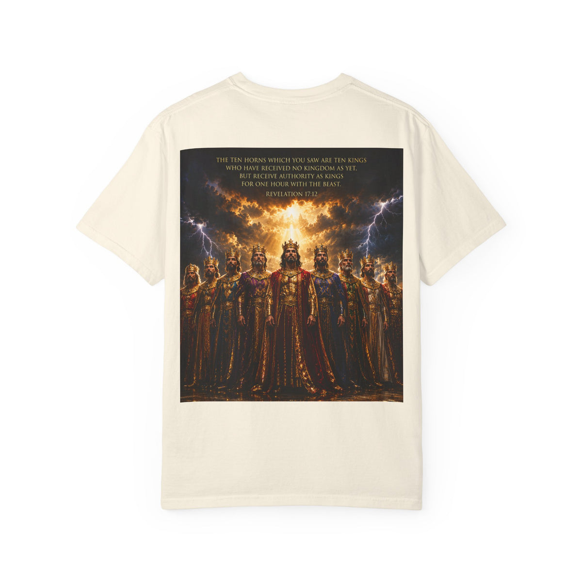 Kingdom Living T-Shirt — Regal Lion Christian Faith Tee