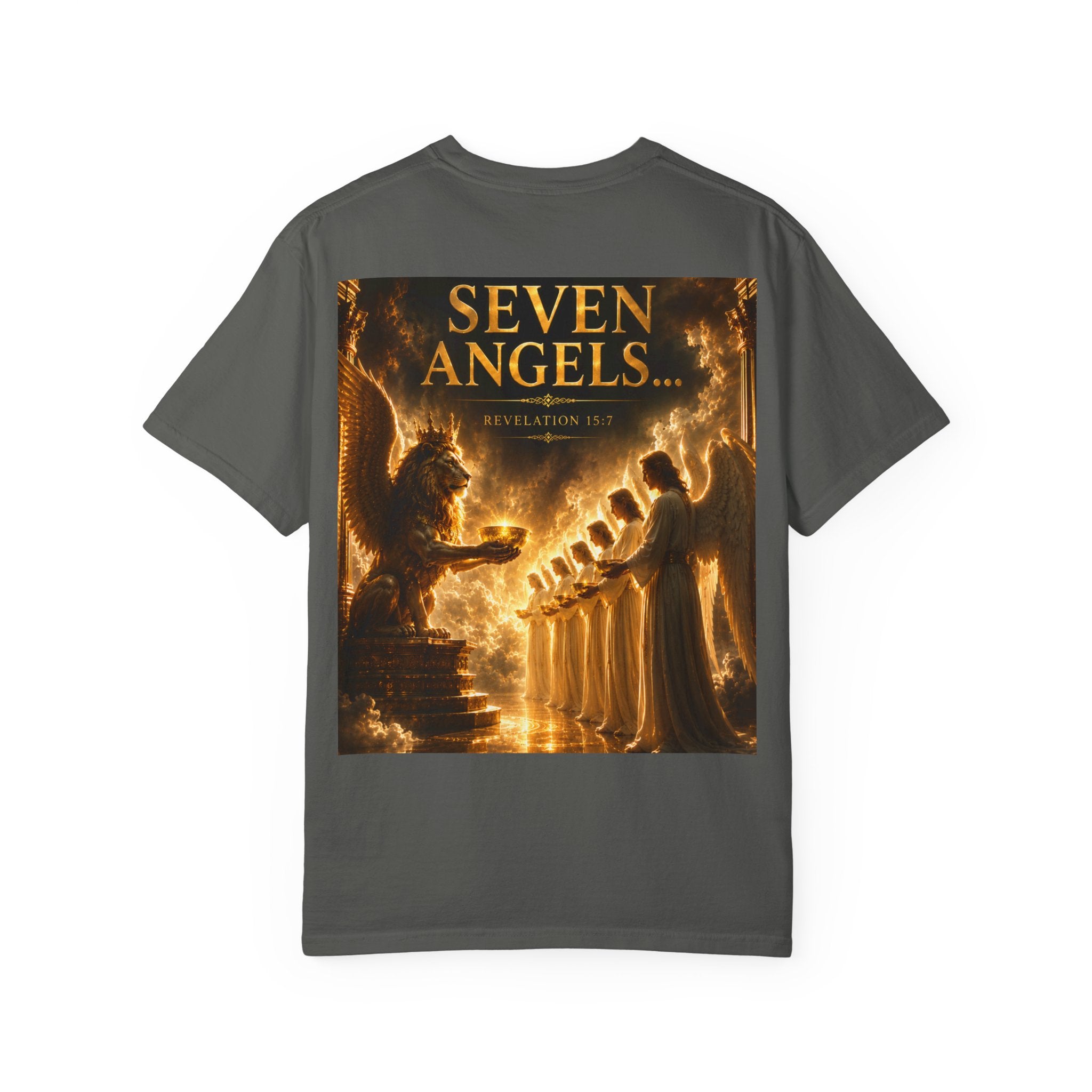 Seven Angels T‑Shirt — 'The Seven Angels' Religious Graphic Tee