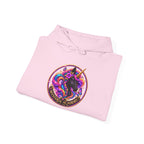 Unicorn Hoodie – Cosmic Rainbow Black Unicorn Pullover