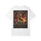 Aries Ram Zodiac T-Shirt — Bold Gold Astrology Tee