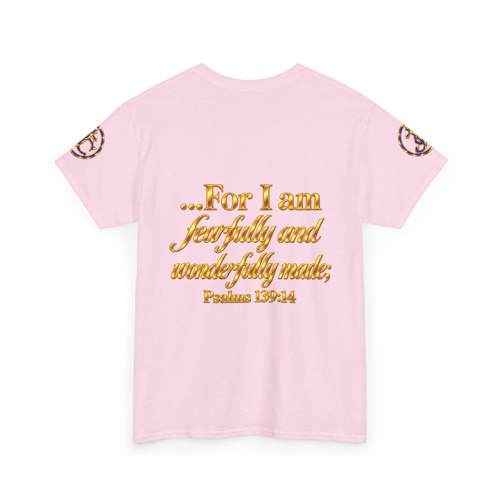 I Am God's Masterpiece Tee — Psalm 139:14 Christian Faith T-Shirt