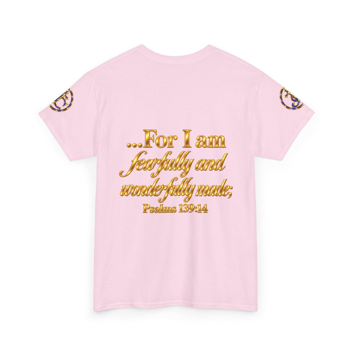 I Am God's Masterpiece Tee — Psalm 139:14 Christian Faith T-Shirt
