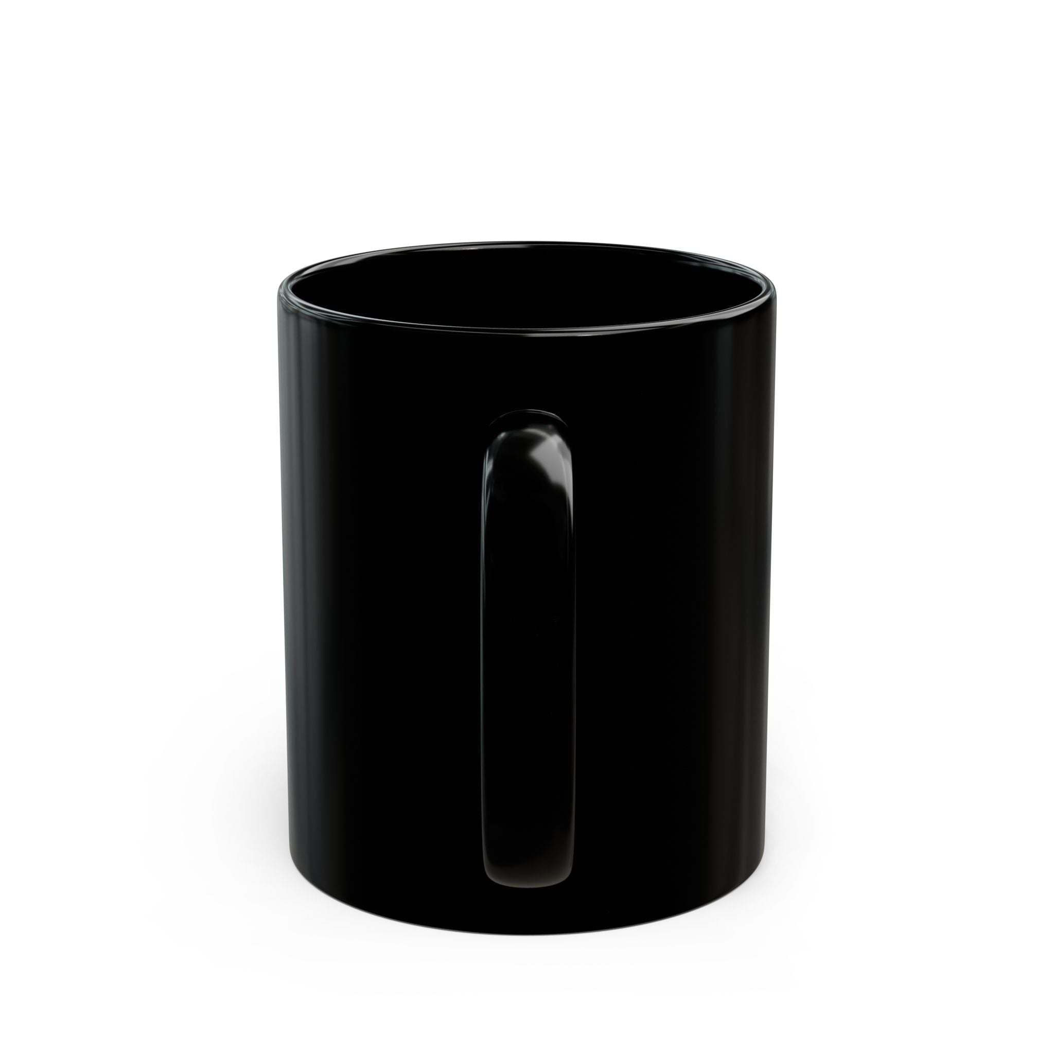 Royal 2226 Black Coffee Mug — Gold Crown Accent (11oz & 15oz)