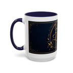 Accent Coffee Mug — '2226 Lifestyle' Gold Crown Decorative Coffee Mug