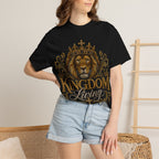 Kingdom Living T-Shirt — Regal Lion Christian Faith Tee