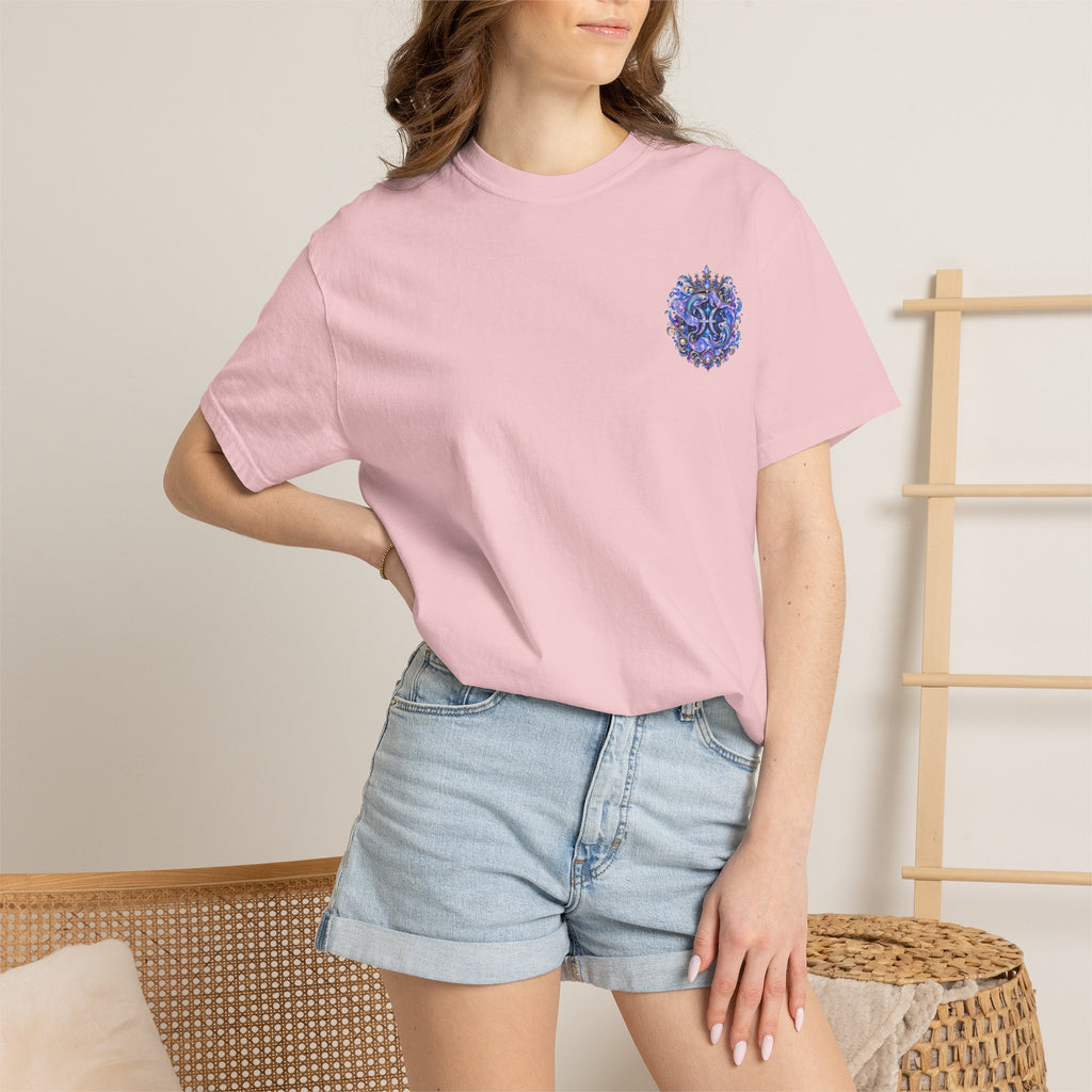 Pisces Shark T-Shirt — Zodiac Ocean Graphic Tee