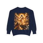 Revelation Chapter 1 Sweatshirt — Golden Christ Return Religious Crewneck