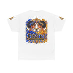 Gemini Zodiac T‑Shirt — Twin Goddesses Astrology Tee