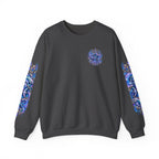 Pisces Shark Zodiac Crewneck Sweatshirt — Mystical Ocean Astrology Pullover