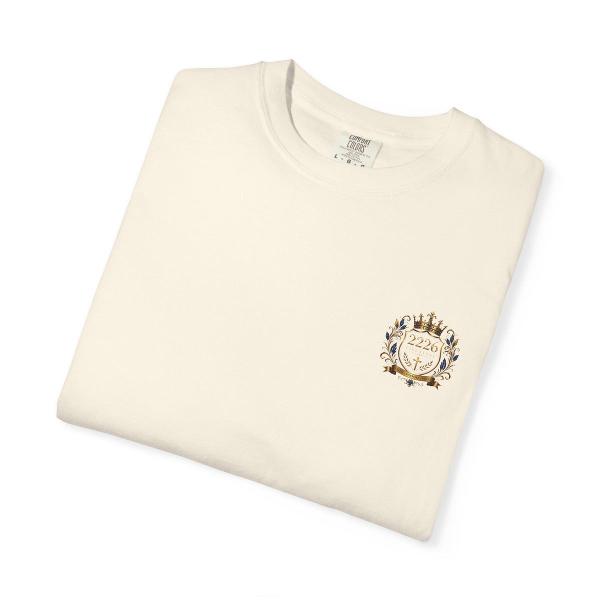 Royal Crest T-Shirt — 2226 Faith & Purpose Graphic Tee