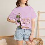 Pruning Hurts T-Shirt — Christian Faith Encouragement Tee (John 15:2 Message)